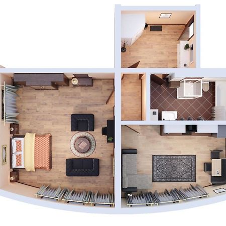Penthouse Am Goethepark - Apartments & Suites Weimar Ngoại thất bức ảnh